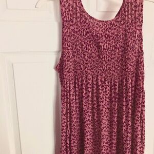 Pink Mini dress with bow design